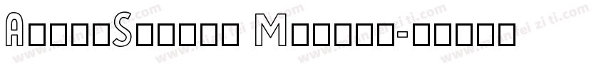 AlongSanss2 Medium字体转换
